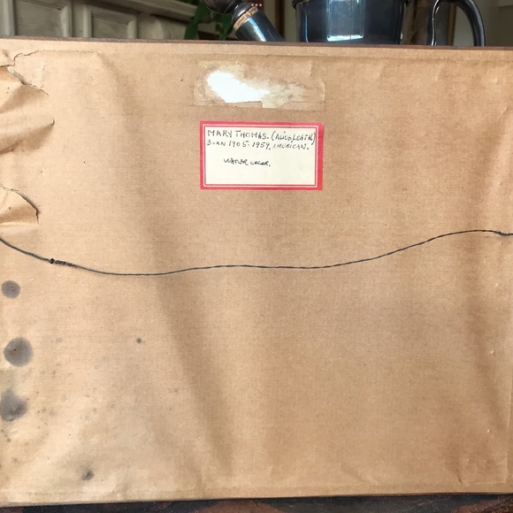 MARY ALICE LEITH THOMAS (Artist) Watercolor Horse & Jockey Derby Equestr… - Picture 6 of 6